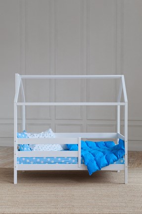 Детская кровать Домик, цвет белый в Петрозаводске - изображение