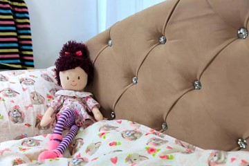 Кровать детская Эльза без бортика, Бежевый (щиты) в Петрозаводске - предосмотр 2