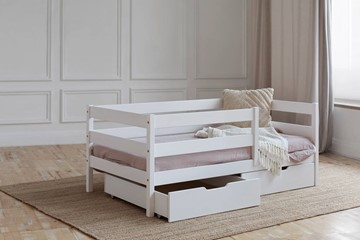 Кровать детская Софа с ящиками, цвет белый в Петрозаводске - предосмотр 1