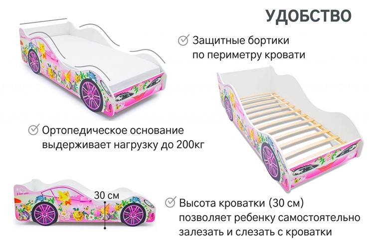 Кровать-машина Фея в Петрозаводске - изображение 4