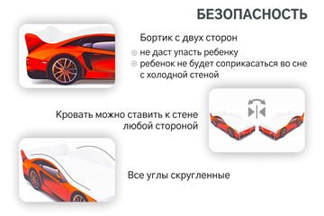 Кровать-машина детская Lamborghini в Петрозаводске - предосмотр 7