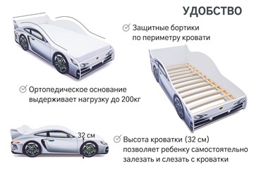 Кровать-машина в детскую Porsche в Петрозаводске - предосмотр 6