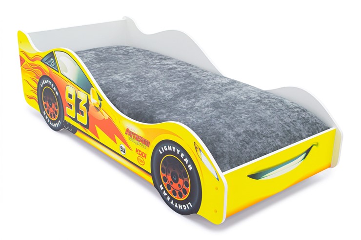Кровать-машина в детскую Тачка желтая с подъемным механизмом в Петрозаводске - изображение 7
