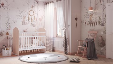 Детская кровать Фея 701 Дуб пастельный-белый в Петрозаводске - предосмотр 8
