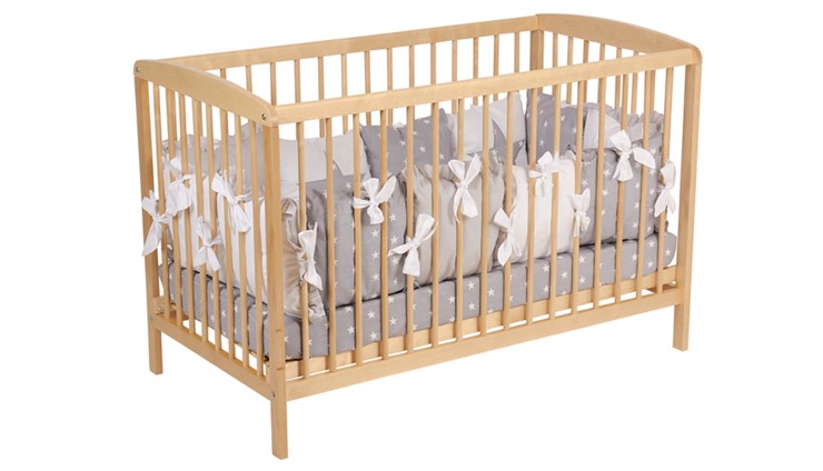 Кроватка для новорожденных POLINI Kids Simple 101 Натуральный в Петрозаводске - изображение 6