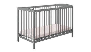 Кроватка для новорожденных POLINI Kids Simple 101 Серый в Петрозаводске - предосмотр 1