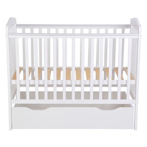Кроватка для новорожденных POLINI Kids Simple 310-02 Белый в Петрозаводске - предосмотр 5