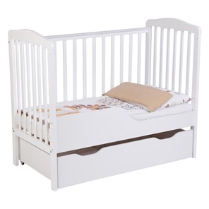 Кроватка для новорожденных POLINI Kids Simple 310-02 Белый в Петрозаводске - предосмотр 6