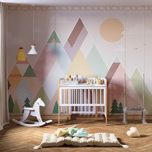 Детская кровать POLINI Kids Simple 120 Белый / Бук в Петрозаводске - предосмотр 10
