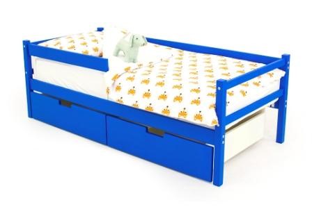 Детская кровать-тахта Skogen синяя в Петрозаводске - изображение