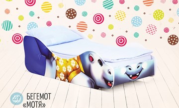 Детская кровать-зверенок Бегемот-Мотя в Петрозаводске - предосмотр