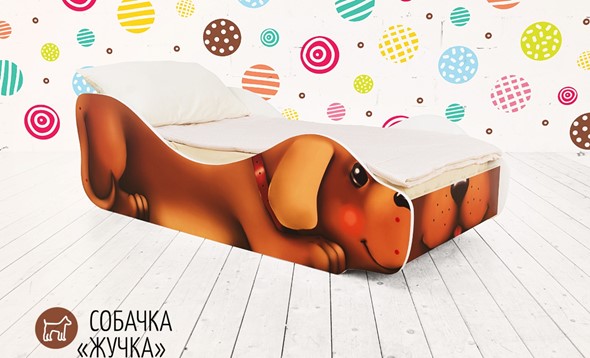 Детская кровать-зверёнок Собачка-Жучка в Петрозаводске - изображение