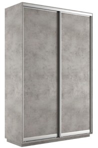 Шкаф 2-дверный Экспресс (ДСП) 1600х450х2400, бетон в Петрозаводске