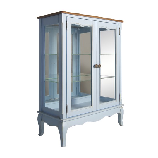 Шкаф 2-дверный Leontina для посуды (ST9318B) Голубой в Петрозаводске - изображение 1