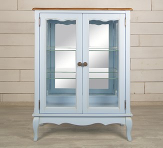 Шкаф 2-дверный Leontina для посуды (ST9318B) Голубой в Петрозаводске - предосмотр 2