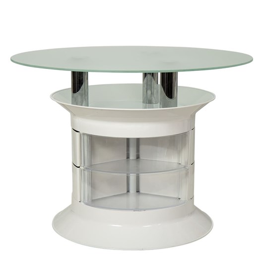 Стеклянный столик Benito white plus в Петрозаводске - изображение 1