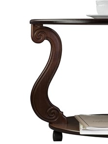 Журнальный стол Овация-С, на колесах, темно-коричневый в Петрозаводске - предосмотр 1