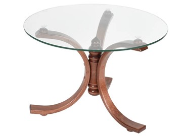 Стеклянный столик Лорд (средне-коричневый) в Петрозаводске - предосмотр