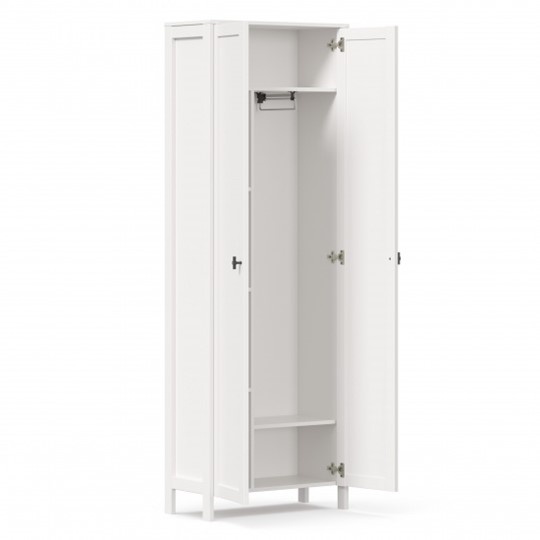 Шкаф 2х-дверный Бланко ЛД 137.020.000 (Белый) в Петрозаводске - изображение 4