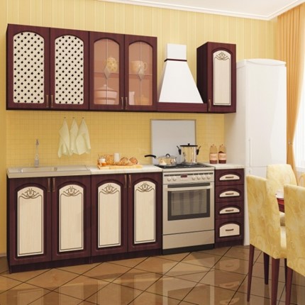 Гарнитур на кухню Белфорд 1.8М (Краска) в Петрозаводске - изображение