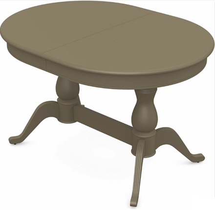 Обеденный раздвижной стол Фабрицио-2 исп. Овал 1600, Тон 40 (Морилка/Эмаль) в Петрозаводске - изображение