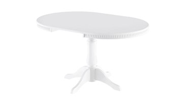 Кухонный раздвижной стол Орландо Т1, цвет Белый матовый (Б-111.02.1) в Петрозаводске - предосмотр 1