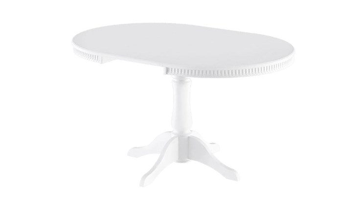 Кухонный раздвижной стол Орландо Т1, цвет Белый матовый (Б-111.02.1) в Петрозаводске - изображение 1