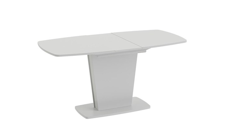 Стол раздвижной Честер тип 2, цвет Белый/Стекло белый глянец в Петрозаводске - изображение 1