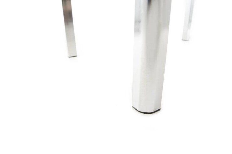 Обеденный раздвижной стол Гамбург исп. 2, Пластик (Дерево темное, опоры хром) в Петрозаводске - изображение 4