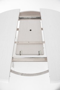 Раздвижной стол Кабриоль исп. Круг 1050, тон 12 Покраска + патина с прорисовкой (на столешнице) в Петрозаводске - предосмотр 5