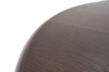 Кухонный стол раскладной Леонардо-1 исп. Круг 1000, тон 10 Покраска + патина с прорисовкой (на столешнице) в Петрозаводске - предосмотр 9