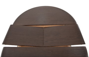 Раздвижной стол Леонардо-1 исп. Круг 820, тон 2 (Морилка/Эмаль) в Петрозаводске - предосмотр 5