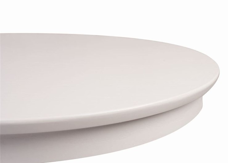 Кухонный раздвижной стол Лилия (белая эмаль) 78,5x82x110+35 в Петрозаводске - изображение 1