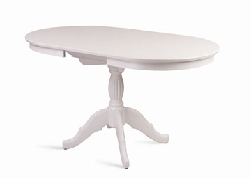 Кухонный раздвижной стол Лилия (белая эмаль) 78,5x82x110+35 в Петрозаводске - предосмотр 3