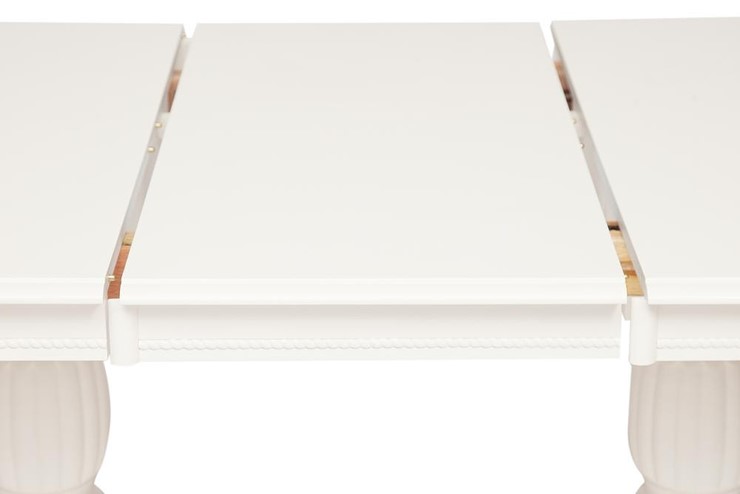 Раздвижной стол LORENZO (Лоренцо) 160+46x107x76, pure white (402) в Петрозаводске - изображение 3