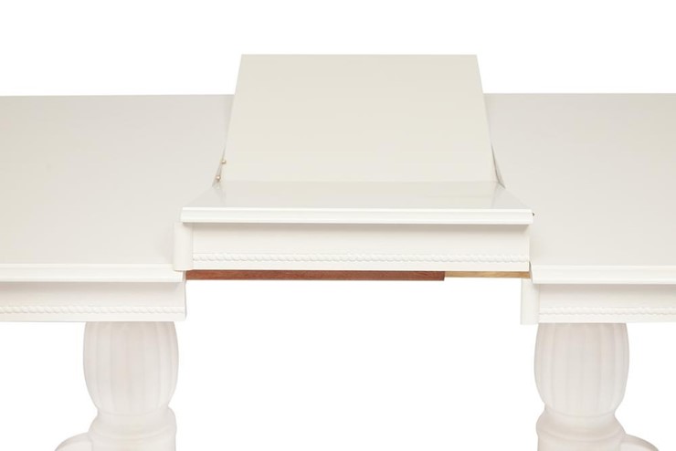 Раздвижной стол LORENZO (Лоренцо) 160+46x107x76, pure white (402) в Петрозаводске - изображение 6