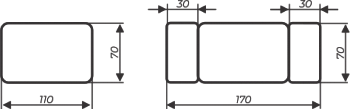 Раздвижной стол Милан-1 EVO, ноги металлические черные, стекло белое/серый в Петрозаводске - изображение 2