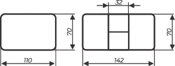 Кухонный раскладной стол Ницца-1 ПЛ (ноги черные, плитка бежевая/серый камень) в Петрозаводске - изображение 2