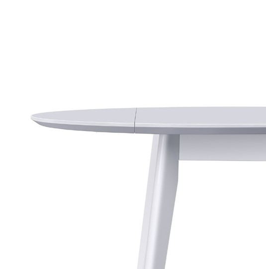 Кухонный стол раскладной Орион Drop Leaf 100, Белый в Петрозаводске - изображение 2