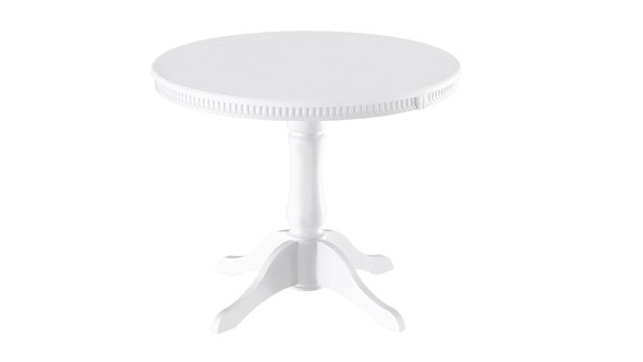 Кухонный раздвижной стол Орландо Т1, цвет Белый матовый (Б-111.02.1) в Петрозаводске - изображение
