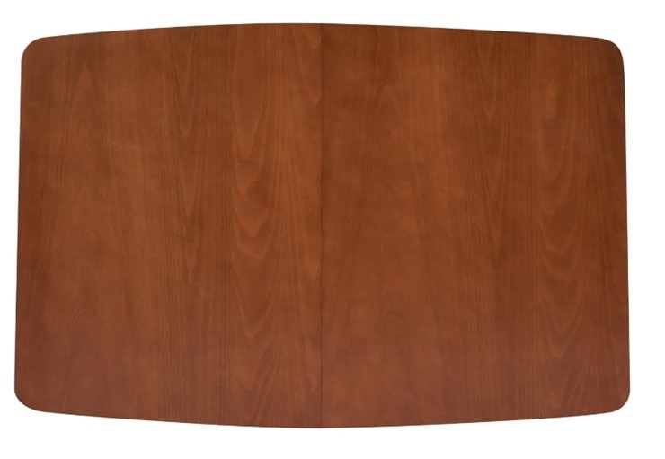 Кухонный стол раскладной Pavillion (Павильон) бук/мдф 80x120+40x75, Коричневый арт.13981 в Петрозаводске - изображение 5
