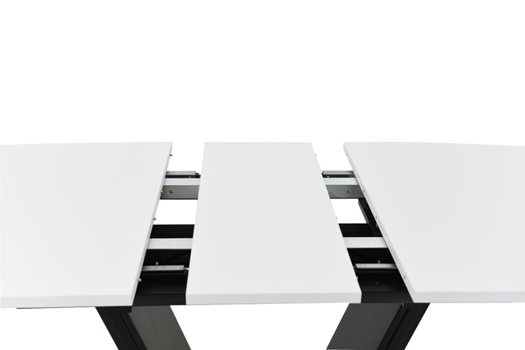 Кухонный стол раскладной Севилья (Пластик Белый матовый) в Петрозаводске - изображение 5