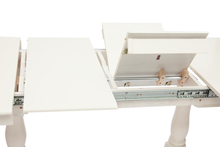 Кухонный стол раздвижной Siena ( SA-T6EX2L ) 150+35+35х80х75, ivory white (слоновая кость 2-5) арт.12490 в Петрозаводске - изображение 2