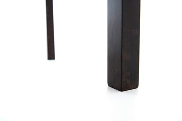Кухонный стол раздвижной Токио дерево №3 (стекло черное/черный) в Петрозаводске - предосмотр 7