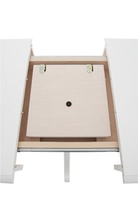 Раздвижной стол Фабрицио-1 исп. Мини 900, Тон 9 Покраска + патина с прорисовкой (на столешнице) в Петрозаводске - предосмотр 3