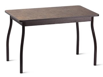 Кухонный стол Орион.4 1200, Пластик Урбан коричневый/Коричневый в Петрозаводске