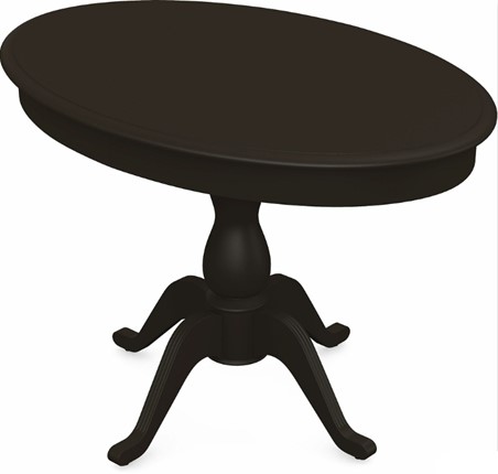 Кухонный стол раздвижной Фабрицио-1 исп. Эллипс, Тон 11 Покраска + патина с прорисовкой (на столешнице) в Петрозаводске - изображение