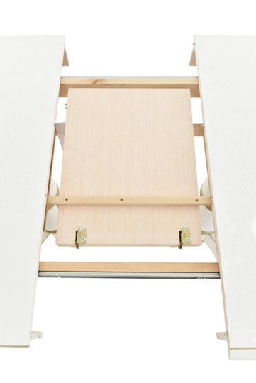 Кухонный раскладной стол Фабрицио-2 исп. Овал 1600, Тон 12 Покраска + патина с прорисовкой (на столешнице) в Петрозаводске - изображение 4