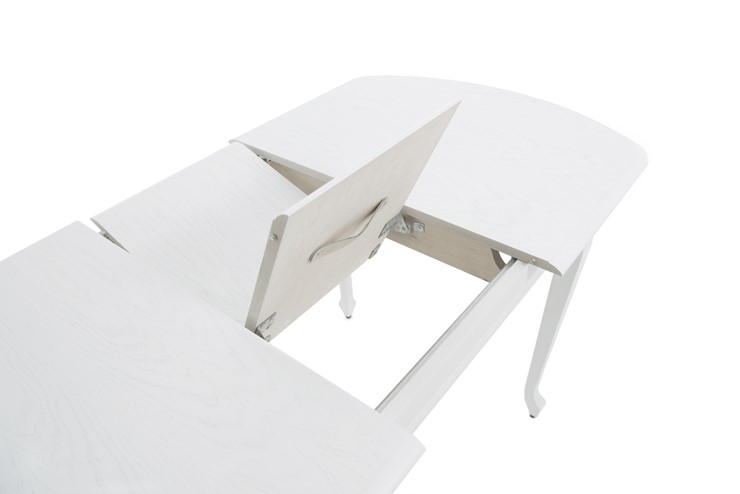 Обеденный раздвижной стол Прага исп.2, тон 10 Покраска + патина с прорисовкой (на столешнице) в Петрозаводске - изображение 4