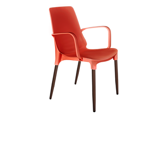 Кухонный стул SHT-ST76/S424-С (красный/коричневый муар) в Петрозаводске